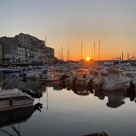 Cote Boulevard Bastia (Corsica)